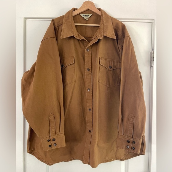 Mark’s Other - Vintage Mark’s Cotton Canvas Shirt/Jacket - 3XL
